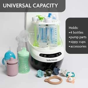 Машина для миття та сушіння пляшечок Baby Brezza Washer Pro - White - Фото 5