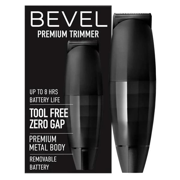 Чоловічий тример для бороди та вусів Bevel Premium Trimmer Black Edition у Вінниці