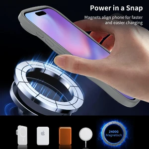 Чохол iYavvort MagSafe Translucent Matte Gray для iPhone 17 Air - Фото 3
