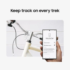 Bluetooth-трекер SAMSUNG Galaxy SmartTag2 для поиска кошельков, ключей, багажа, домашних животных White - Фото 8