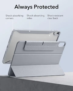 Магнитный чехол-книжка ESR Rebound Hybrid Case 360 ​​Grey для iPad Air 13" M2 (2024) - Фото 2
