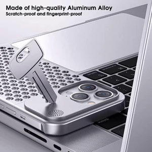 Алюминиевый чехол Arae с теплоотводом для iPhone 15 Pro - Фото 3