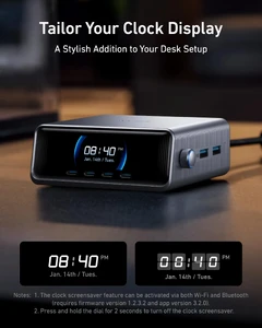 Зарядний пристрій 6-портовий Anker Prime 250W GaNPrime - Фото 6