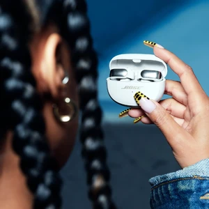 Бездротові навушники відкритого типу Bose Ultra Open Earbuds White Smoke - Фото 7