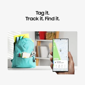 Bluetooth-трекер SAMSUNG Galaxy SmartTag2 для поиска кошельков, ключей, багажа, домашних животных White - Фото 5