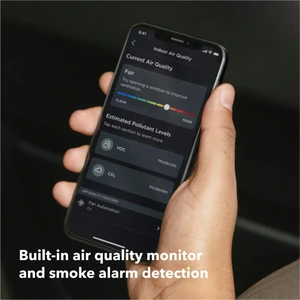 Умный термостат с сенсором качества воздуха EcoBee Premium Black - Фото 8