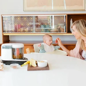 Автоматичний приготувач дитячого харчування з функцією пюре Baby Brezza One Step Deluxe - White - Фото 2