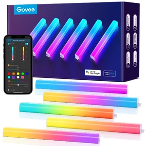 Набор настенных светильников Govee Glide 2 Panel RGBIC, 6 шт.  - Фото 1