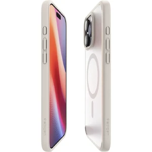 Бежевий напівпрозорий чохол Spigen Ultra Hybrid Mag для iPhone 16 Pro - Фото 2
