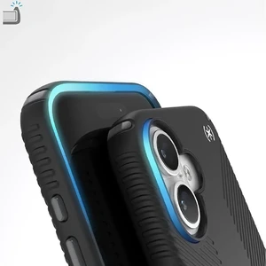 Черный чехол Speck Presidio2 Grip для iPhone 16 - Фото 4