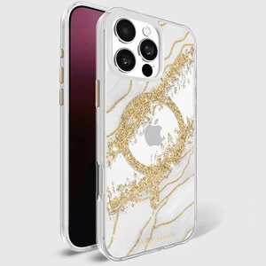 Мармуровий чохол зі золотими елементами Case-Mate Karat MagSafe для iPhone 16 Pro Max - Фото 11