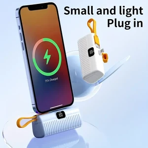 Портативное зарядное устройство (павербанк) iLoungeMax BYGP Mini Portable Charger Lightning White 5000mAh - Фото 2