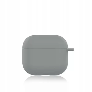 Силиконовый чехол iLoungeMax Light Gray для AirPods Pro 2 - Фото 2