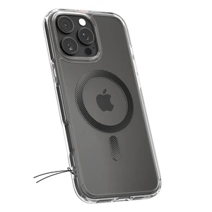 Прозорий чорний чохол Spigen Ultra Hybrid Mag для iPhone 16 Pro - Фото 6