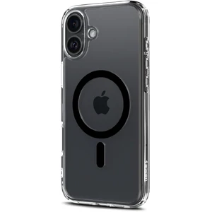 Прозорий чорний чохол Spigen Ultra Hybrid Mag для iPhone 16 Plus - Фото 4