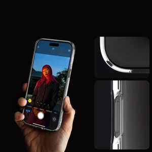 Прозрачный чехол Spigen Crystal Hybrid для iPhone 16 Pro - Фото 6