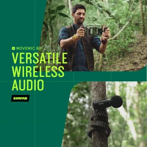 Безпровідний мікрофон для запису Shure MoveMic 88+ Wireless - Фото 8