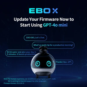 Робот для дома Enabot EBO X with GPT с голосовым управлением Alexa и 4K камерой ночного видения - Фото 2