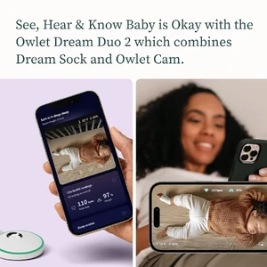Відеоняня + розумна шкарпетка для немовлят Owlet Dream Duo 2 Smart Baby Monitor Blue - Фото 4