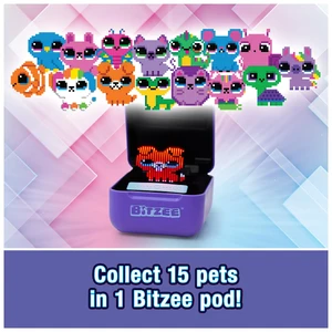Інтерактивна іграшка Bitzee Magicals з 15 віртуальними цифровими героями, реагує на дотик - Фото 5