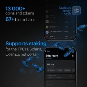 Набір гаманців, безпечне холодне зберігання криптовалют TANGEM Wallet Чорний, 3 шт - Фото 6