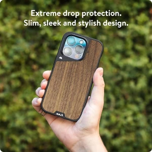 Защитный чехол с MagSafe Mous Walnut для iPhone 15 Pro - Фото 2
