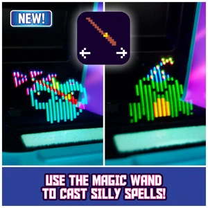 Интерактивная игрушка Bitzee Magicals с 20 виртуальными цифровыми героями, реагирует на ощупь - Фото 4