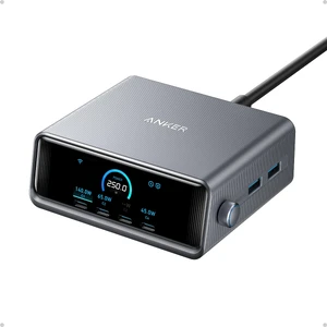 Зарядний пристрій 6-портовий Anker Prime 250W GaNPrime