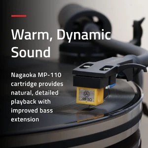 Програвач вінілу Fluance RT85N з картриджем Nagaoka MP-110 - Фото 4