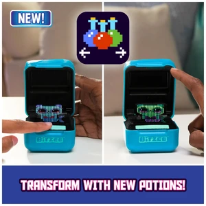 Интерактивная игрушка Bitzee Magicals с 20 виртуальными цифровыми героями, реагирует на ощупь - Фото 7