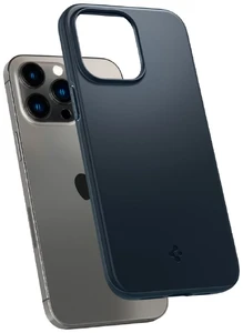 Защитный чехол Spigen Thin Fit Metal Slate для iPhone 14 Pro Max - Фото 7