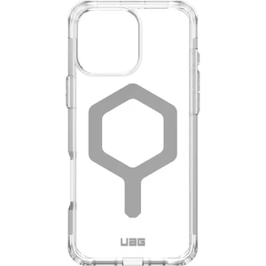 Прозрачный серебряный чехол Urban Armor Gear Plyo Mag для iPhone 16 Pro Max - Фото 2