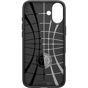 Чорний чохол Spigen Liquid Air для iPhone 16 Plus - Фото 4