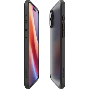 Півпрозорий чорний чохол Spigen Ultra Hybrid для iPhone 16 - Фото 2