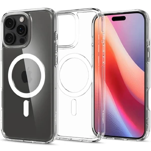 Прозорий білий чохол Spigen Ultra Hybrid Mag для iPhone 16 Pro 8809971230414 - Фото 1