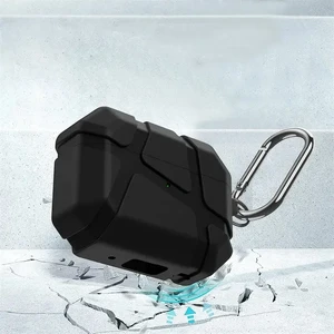 Чохол з карабіном iLoungeMax Ultra Hybrid Case Black для AirPods Pro 3 - Фото 2
