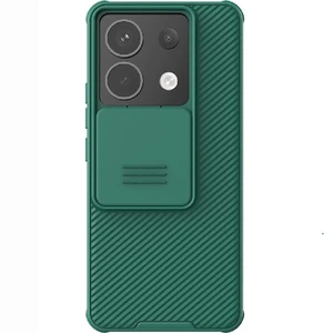 Противоударный чехол со шторкой для камеры Nillkin CamShield Pro Green для Xiaomi Redmi Note 13 Pro 5G/Poco X6 6902048271944 - Фото 1