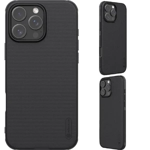 Чорний матовий чохол Nillkin Frosted Shield Pro для iPhone 16 Pro - Фото 9