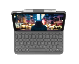Чохол-клавіатура Logitech Slim Folio Keyboard Case Oxford Grey для iPad 10 10.9" (2022) - Фото 2