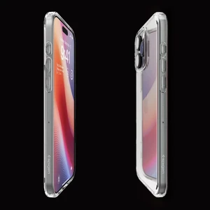 Прозрачный чехол Spigen Crystal Hybrid для iPhone 16 Pro - Фото 2