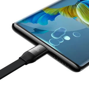 Зарядный кабель USB для быстрой зарядки 3в1 Baseus Retractable 66W Lightning, micro USB, USB-C (1 m) - Фото 3