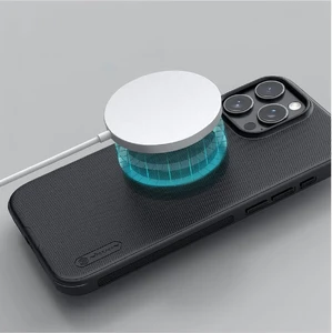 Черный магнитный чехол Nillkin Frosted Shield Pro для iPhone 16 Pro Max - Фото 9