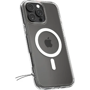 Прозорий білий чохол Spigen Crystal Hybrid Mag для iPhone 16 Pro Max - Фото 4