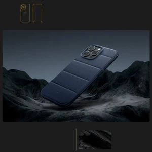 Синий чехол Spigen Caseology Athlex Mag MagSafe для iPhone 16 Pro - Фото 12