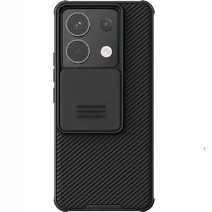 Противоударный чехол со шторкой для камеры Nillkin CamShield Pro Black для Xiaomi Redmi Note 13 Pro 5G/Poco X6 6902048271920 - Фото 1