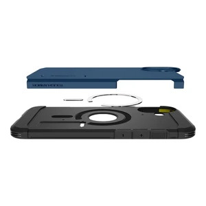 Синій міцний чохол Spigen Tough Armor Mag для iPhone 16 - Фото 9