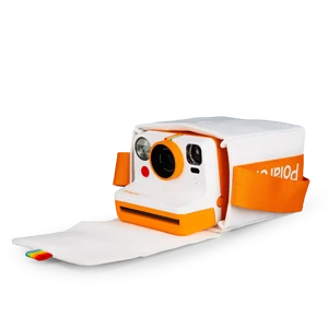 Сумка для фотокамери моментального друку Polaroid Now White/Orange - Фото 4