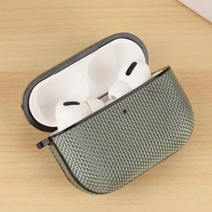 Чохол з карабіном iLoungeMax Nylon Case Gray для AirPods Pro 3 - Фото 2