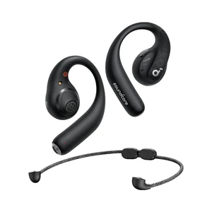 Профессиональные спортивные беспроводные наушники Anker Soundcore AeroFit Pro Black с LDAC, Bluetooth 5.3