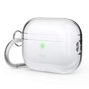 Прозрачный силиконовый чехол с карабином elago Clear Hang Case Clear для AirPods Pro 2